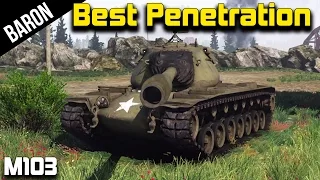 War Thunder - Best Penetrating Tank Round!  M103 New HEAT Ammo!