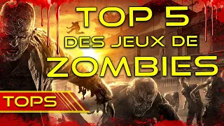 TOP 5 des MEILLEURS JEUX de ZOMBIES