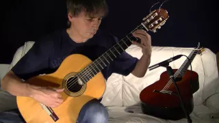 David Kellner: Phantasia in D - classical guitar by Andreas Lindae