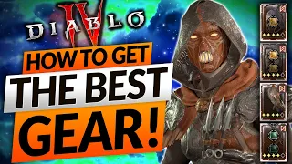 The ULTIMATE GEARING GUIDE - Farm the BEST GEAR FAST in Diablo 4 (Uniques and Legendaries)