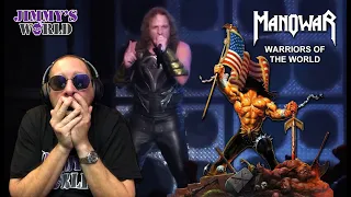 FIRST TIME REACTING to MANOWAR Warriors Of The World United' Live Reaction. Jimmy's World