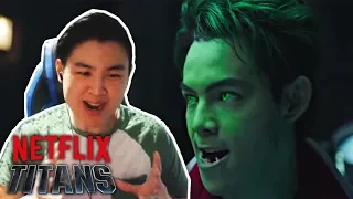 TITANS - Official Netflix Trailer!! [REACTION]