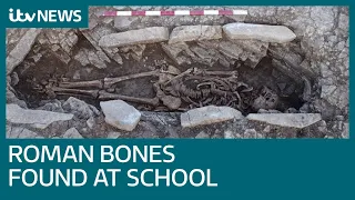 Ancient Roman burial plot unearthed on the site of new Somerset school | ITV News