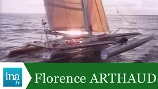 Route du Rhum 1990, Florence Arthaud en tête - Archive INA