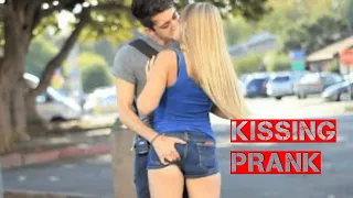 funny Kissing Prank