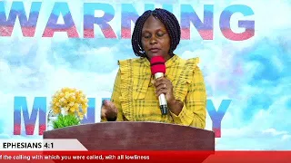 MRS. CHRISTINE GYAGENDA / WALK ACCORDING TO YOUR CALL / THURSDAY SERVICE 18th-08-2022