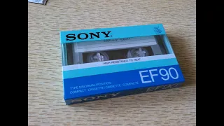 SONY EF 90 распаковка спустя 36 лет.