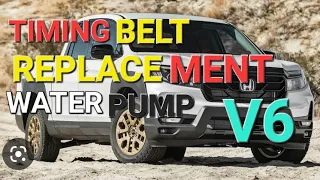 WATERPUMP AND TIMING BELT REPLACEMENT V6 2016-2022 HONDA & ACURA