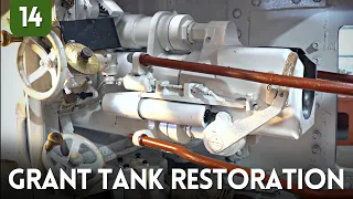 WORKSHOP WEDNESDAY: Fitting the restored 75mm to the WW2 Grant Tank