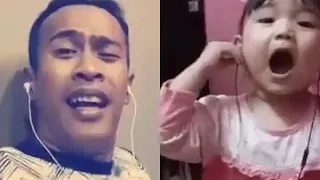 Memori Berkasih. Nana & Achik. Viral adik husna ft Achey. Versi smule