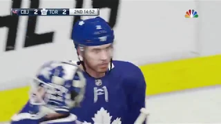 NHL 19 - Columbus Blue Jackets Vs Toronto Maple Leafs Gameplay - NHL Season Match Nov 19, 2018