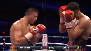 David Benavidez Vs Ronald Gavril l Highlights.