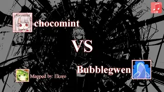 chocomint vs Bubbleman | UNDEAD CORPORATION - Everything will freeze (Ekoro) [Time Freeze]+HR