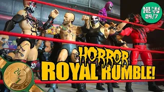 HORROR WWE ROYAL RUMBLE ACTION FIGURE MATCH! NLW 24/7