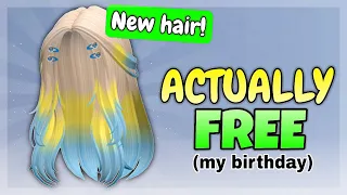 HURRY! FREE HAIR (BLUE) ROBLOX! 💙