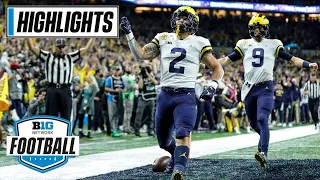 Big Ten Championship: Iowa vs. Michigan | Big Ten Football | Highlights | Dec. 4, 2021