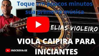 #1  AULA DE VIOLA CAIPIRA PARA INICIANTES - Aprenda sua primeira música em poucos minutos