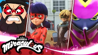 MIRACULOUS | 🐞 AKUMATISIERUNG - Kompilation #1 😈 | STAFFEL 3 | Geschichten von Ladybug und Cat Noir