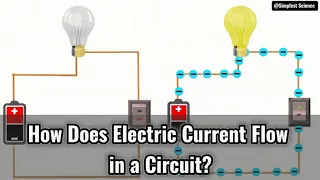 How Does Electric Current Flow in a Circuit?