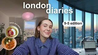 a *normal* day in my life as a digital marketer in london | 9-5 job working from home