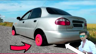 Experiment: World’s SMALLEST WHEELS on a real CAR || Cars || Car Experiment