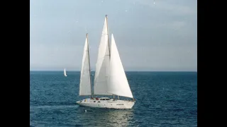 Яхта Адам на перегоне с Балтики на Средиземное море.