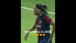 Ronaldinho in 2023 #football #ronaldinho #soccer #footballshorts