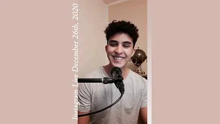 Lukas Alexander Instagram Live (December 26th, 2020)