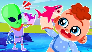 Shark Finger Family 🦈| Comy Zomy Best Songs and Nursery Rhymes