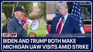 Biden and Trump both make Michigan UAW visits amid strike - does it matter?