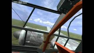 JU-88 low level strike on transport collums