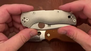 Spyderco Native 5 Review (Fluted Ti/S35VN and Orange G10/Rex45 Versions)