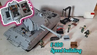 Cobi® 2571 Panzerkampfwagen E-100 Limited Edition | Speed building, Deutsch, Englisch