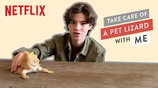 How to Care for Your Pet Lizard w/ Nathan Blair 🦎 We Can Be Heroes | Netflix After School