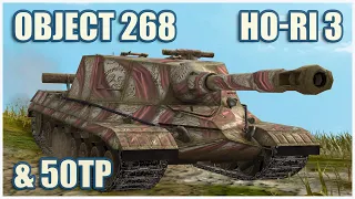 Object 268, Ho-Ri Type III & 50TP Tyszkiewicza • WoT Blitz Gameplay