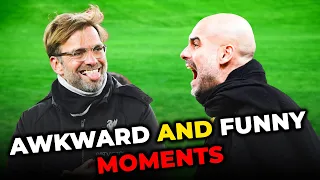 Jürgen Klopp & PEP Guardiola Awkward and Funny Moments
