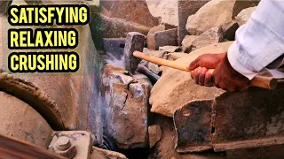 Satisfying Realxing Crushing | Quarry Primary Rock Crushing | Rock Crusher | Stone Crusher in Action