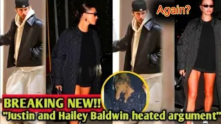 JUST IN❗️⛔️ Justin Bieber and Hailey Baldwin involved in another heated argument in public