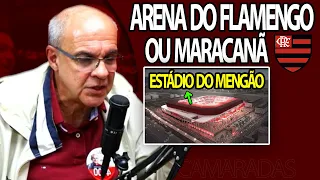 "O IDEAL É TER O MARACANÃ EM DEFINITIVO!" BANDEIRA DE MELLO FALA DO ESTÁDIO DO FLAMENGO NO GASÔMETRO