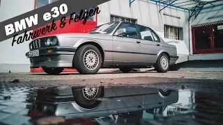 BMW E30 Tuning KW Fahrwerk, Felgen und eine Besonderheit