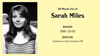 Sarah Miles Movies list Sarah Miles| Filmography of Sarah Miles