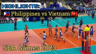 Highlights: Philippines VS Vietnam (Women's Volleyball)