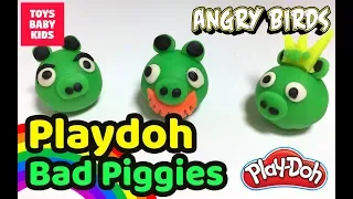 Play Doh Bad Piggies from Angry Birds