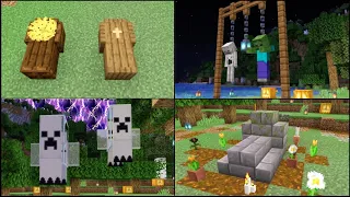 Minecraft : 20 ý Tưởng Xây Dựng Halloween Đơn Giản !!!