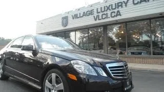 2010 Mercedes Benz E350 4Matic in review - Village Luxury Cars Toronto