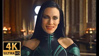 Хела просит Тора отдать ей трон 4К. Hela asks Thor to give her the throne Тор Рагнарёк Thor Ragnarok