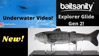 Baitsanity Gen 2 Explorer Glide Underwater Video