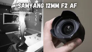 Samyang 12mm AF Best Vlog Lens for FUJI