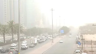 Heavy dust storm descends on Saudi Arabia's capital Riyadh | AFP