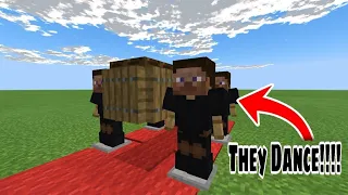 Minecraft Tutorial: how to make a working coffin dance Meme (easy)